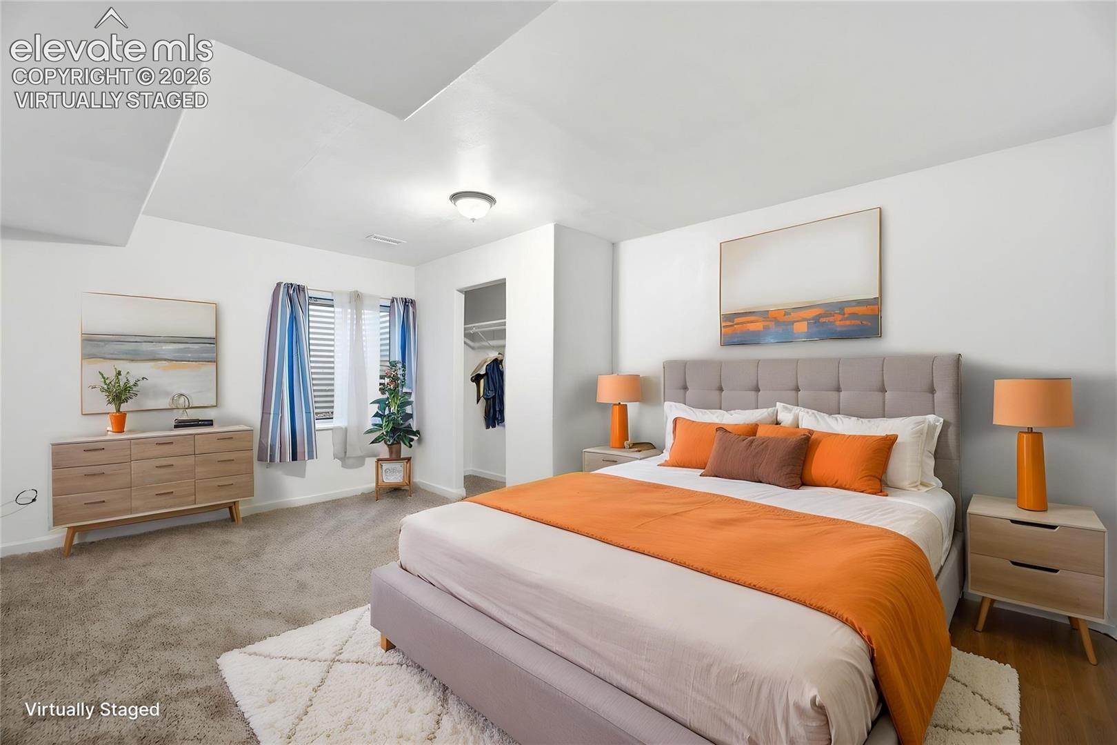5th Bedroom Virtually Staged