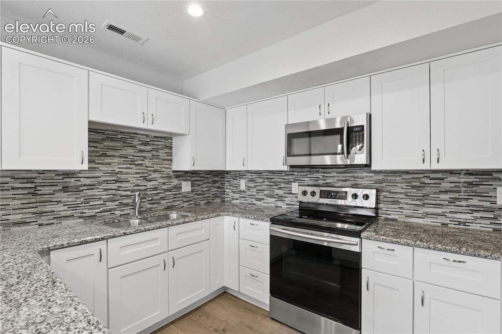 Ample counter space
