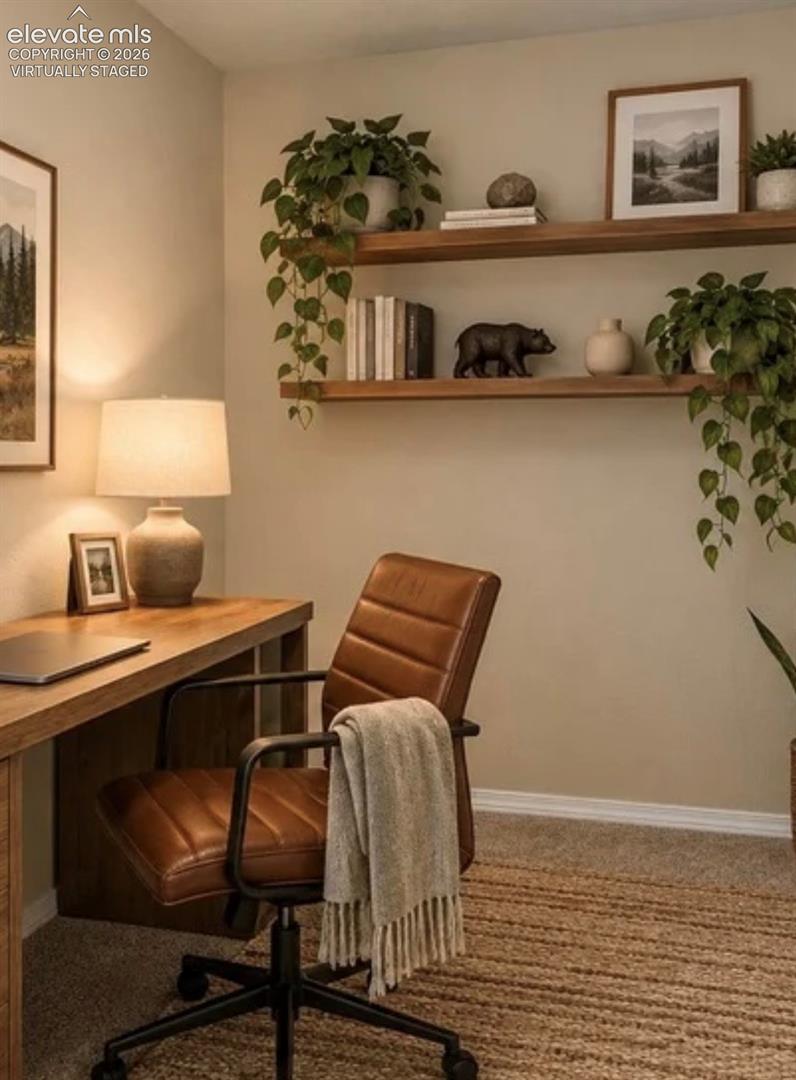 * Virtually Staged* Office #1: Two small offices can be anything you need!  Office?