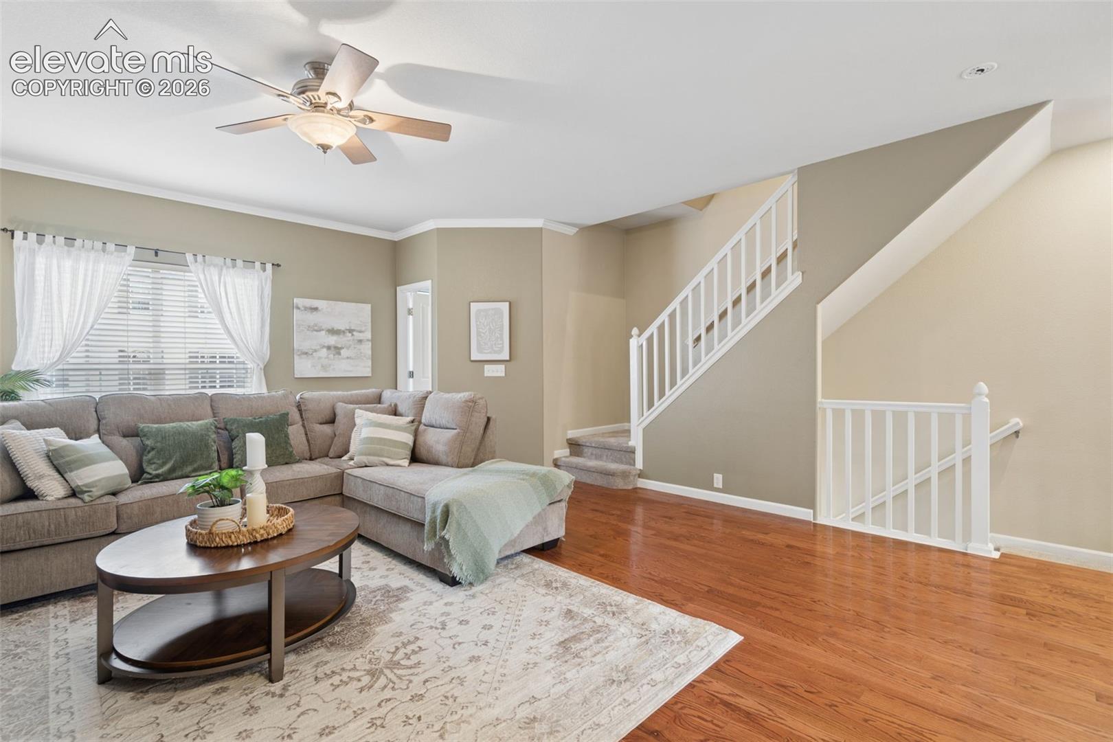 Open concept living room