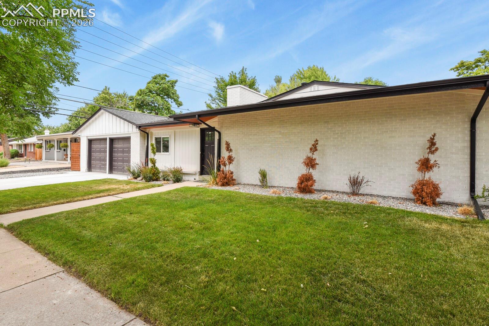 Front side of home showing 2nd entrance