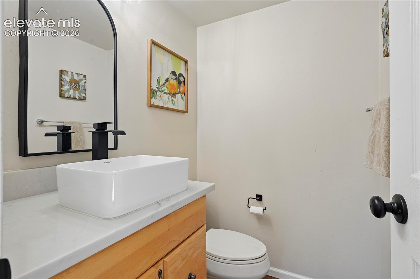 Half Bath on the Main Level