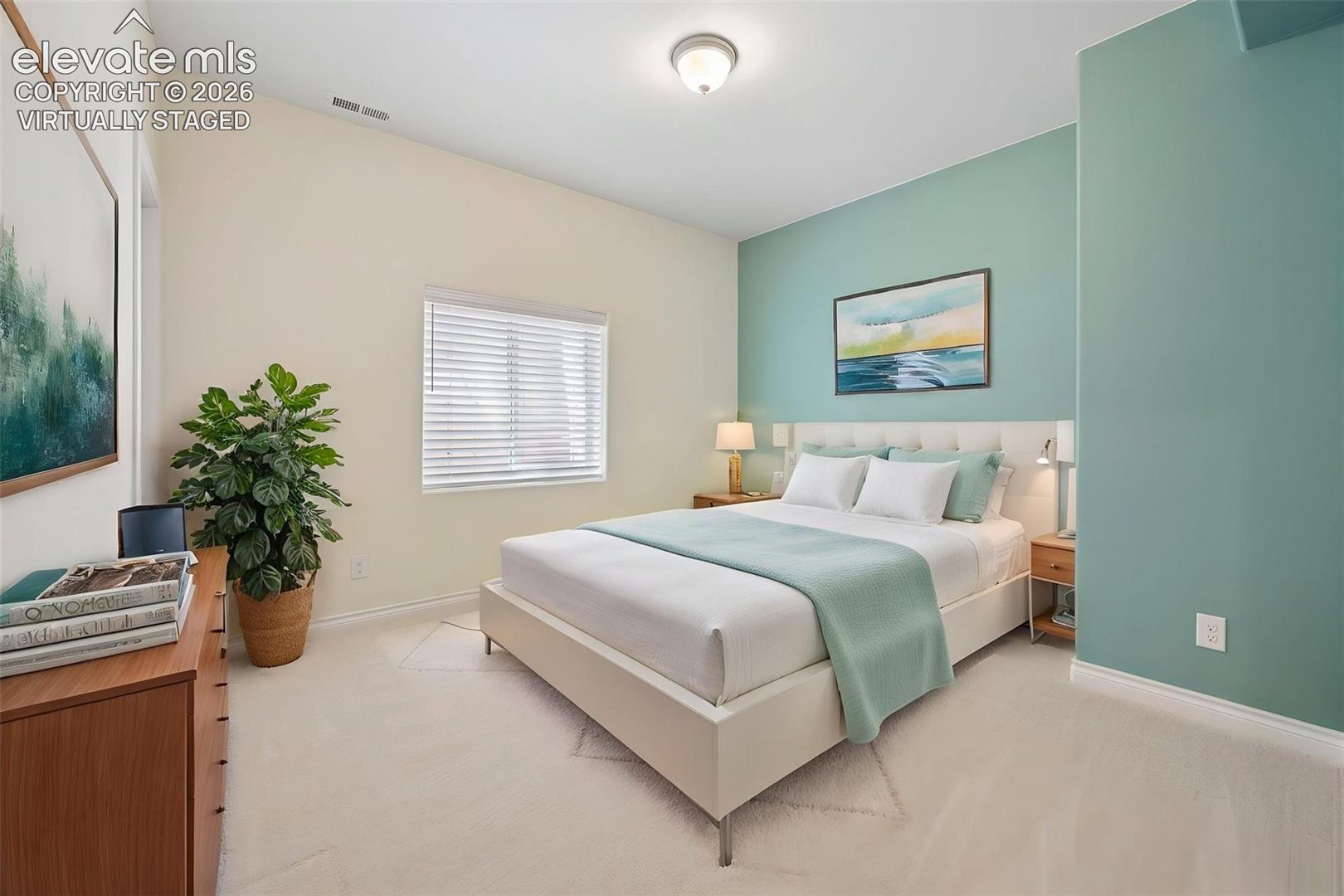 basement bedroom
virtually staged