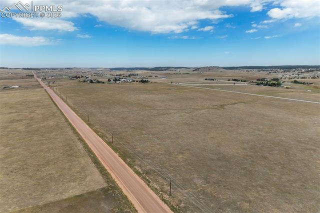 Drone / aerial view with a rural view
