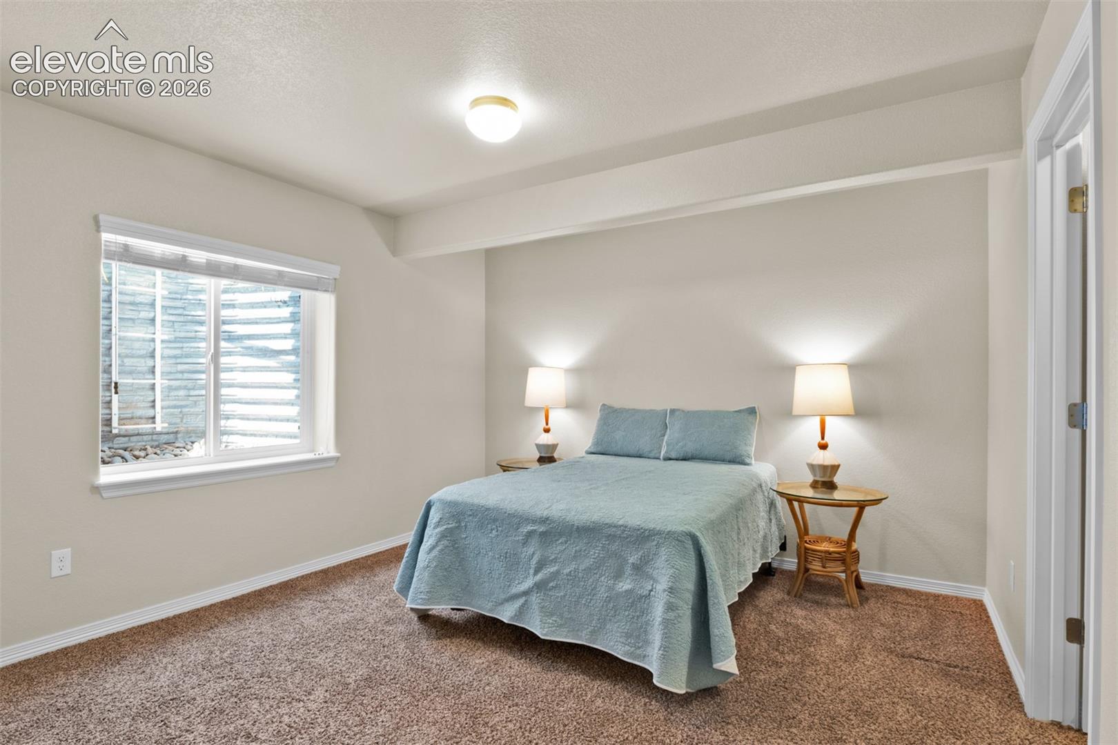 Basement bedroom