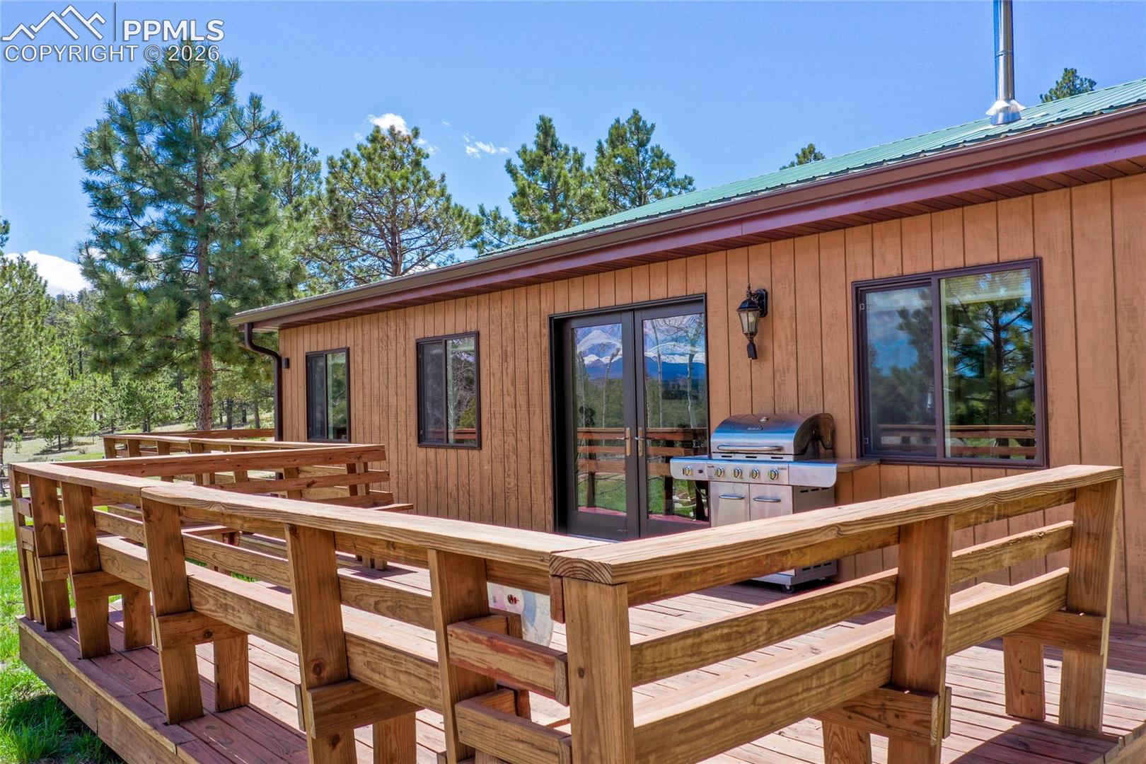 Maybe we will prep a little BBQ while you enjoy the pristine mountain air!
