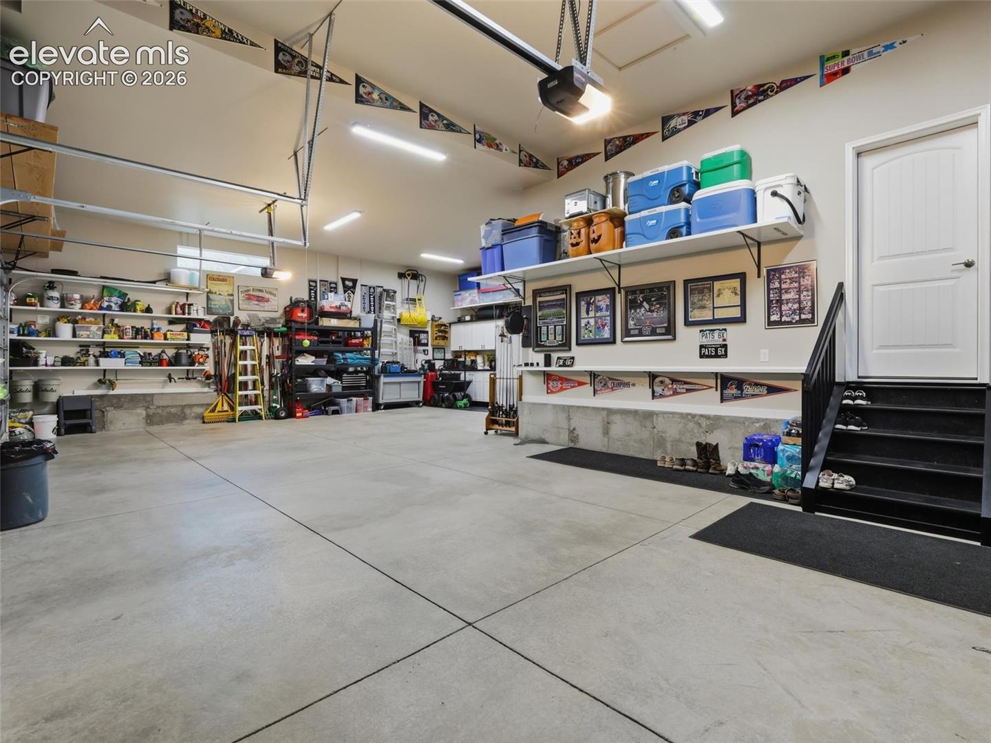 ROOM FOR MORE — Whether you envision a fully equipped workshop, space for your favorite hobbies, or simply exceptional storage, this oversized garage is ready for it.