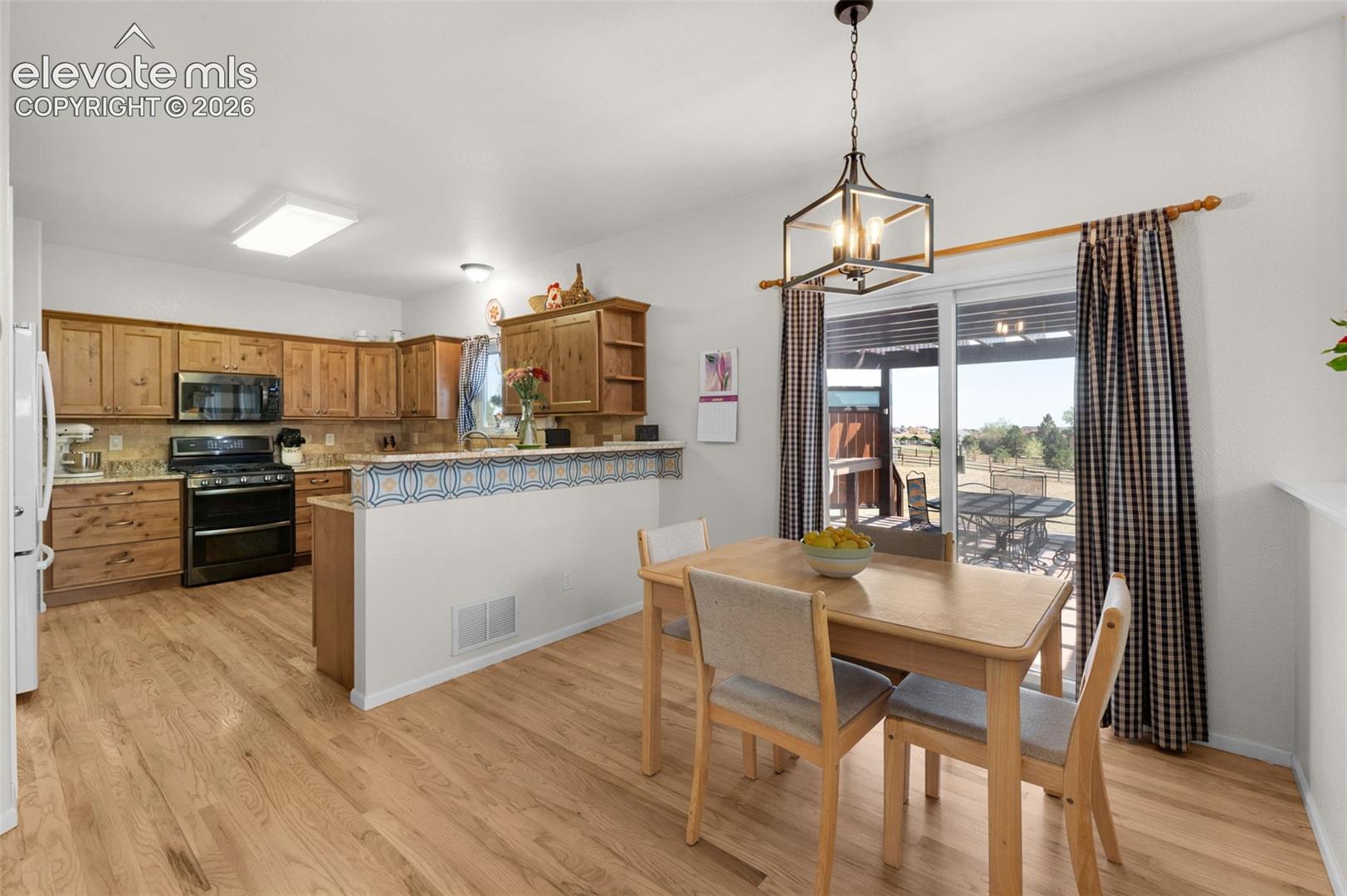 Breakfast Nook Opens To Rear Patio