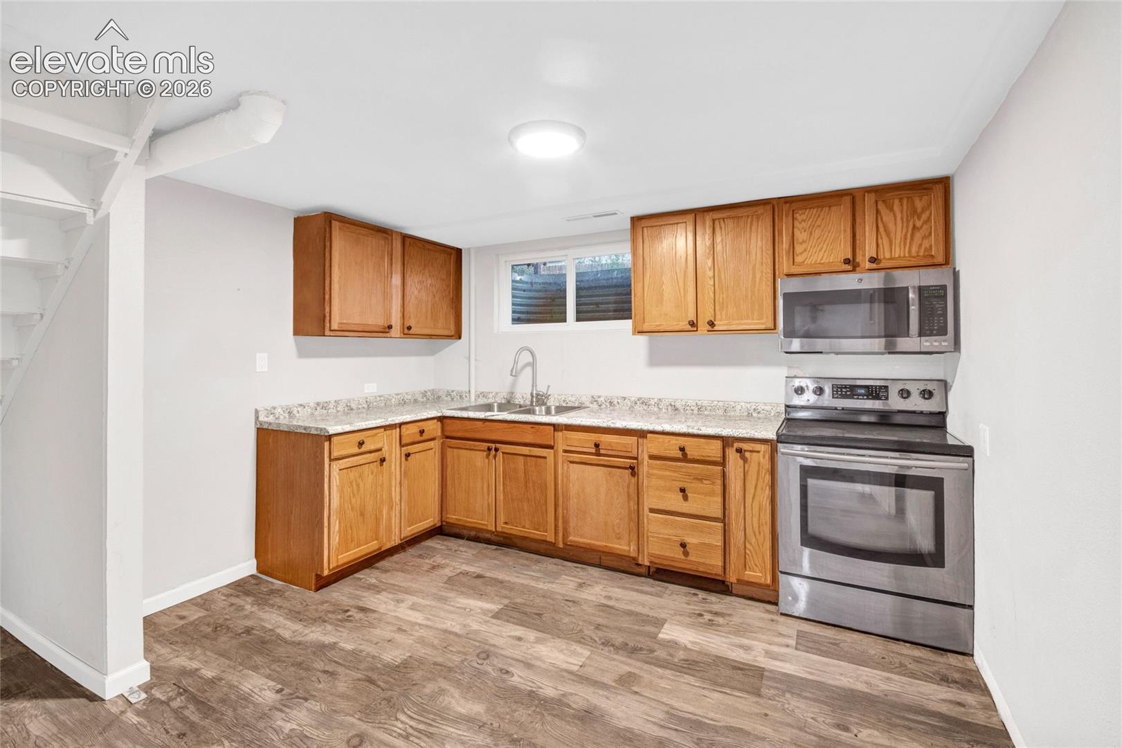 second kitchen in basement