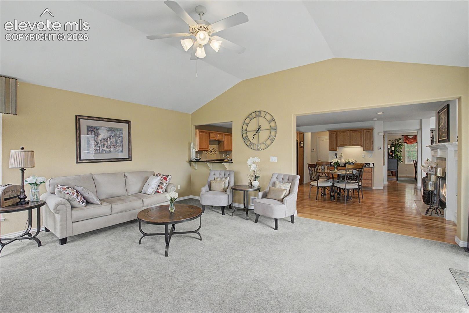 Spacious Family Room Nestled in the Rear of the Main Level!