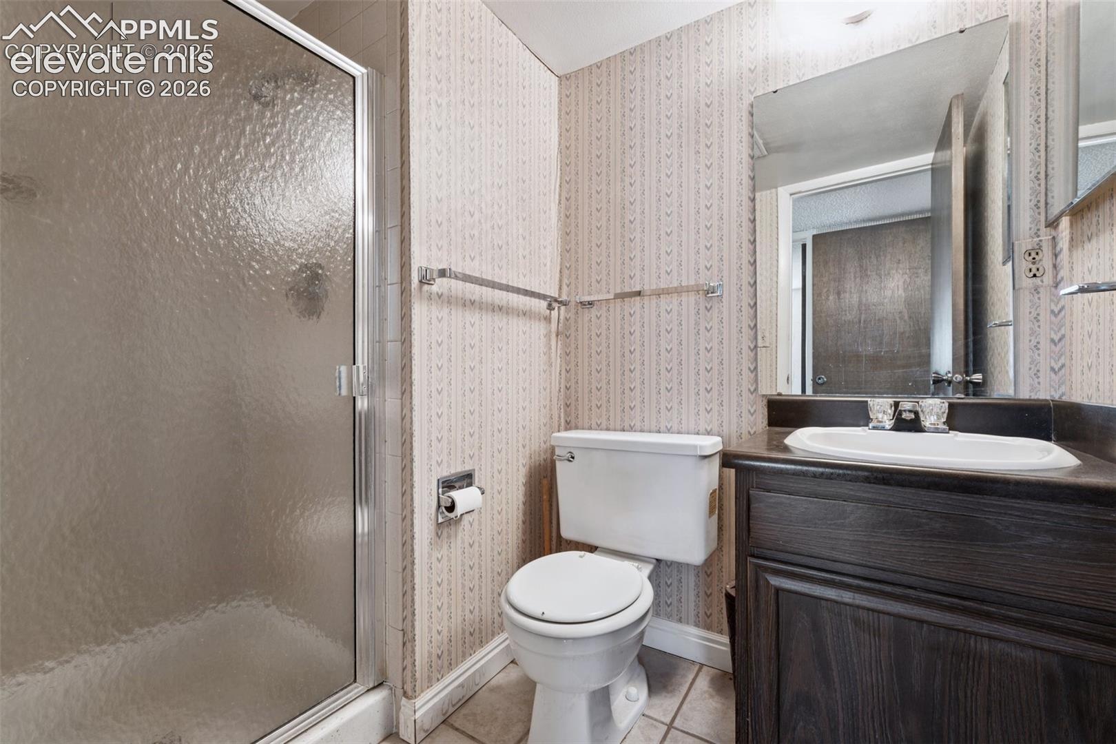 Bathroom 3 - Lower Level across from Bedroom 4
