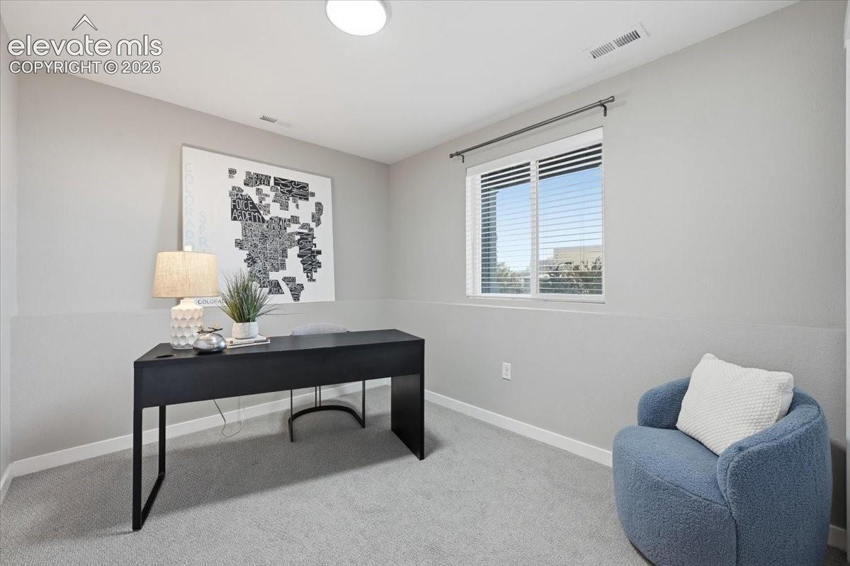 Lower level bedroom with natural light!