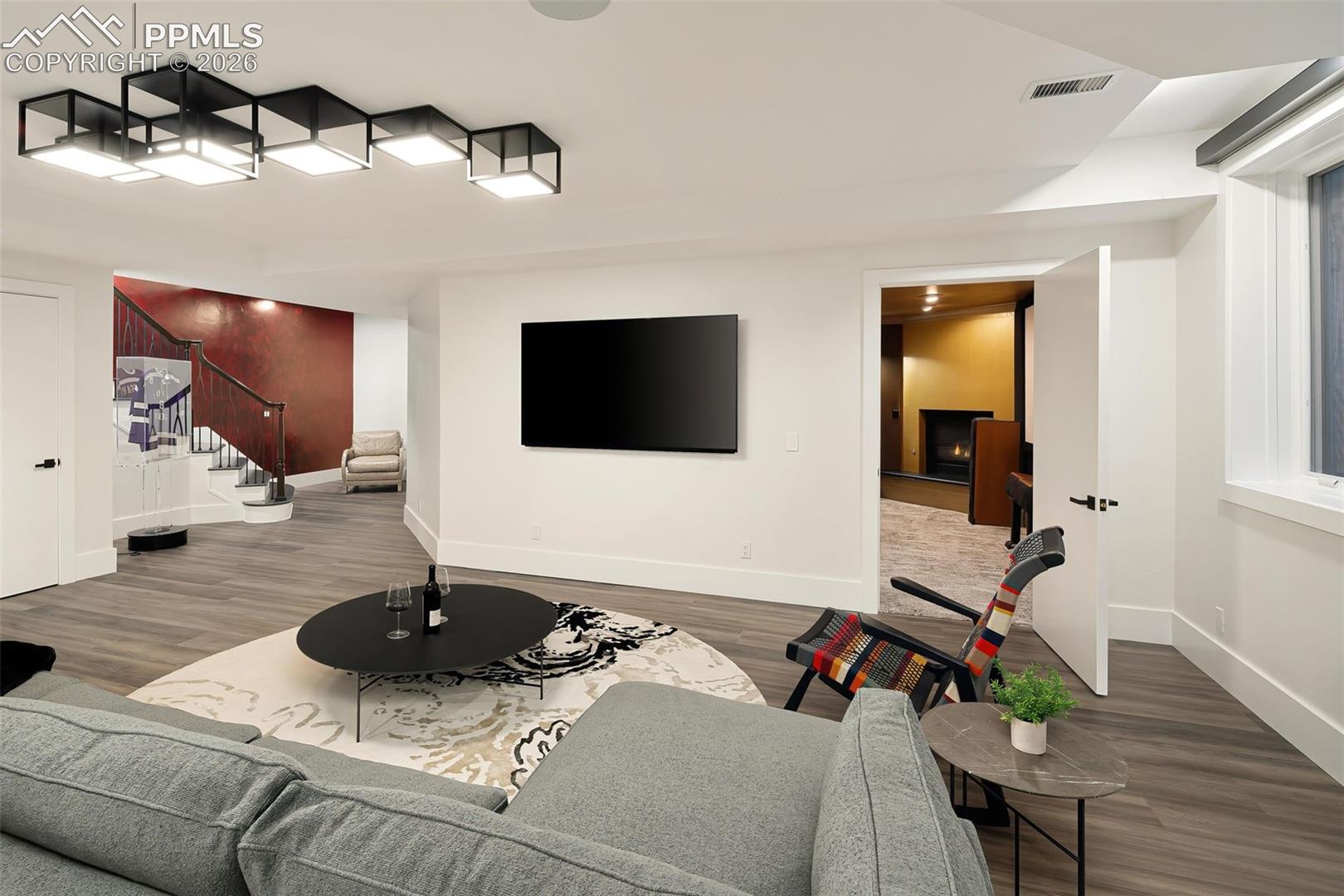 Looking Towards Theater Room