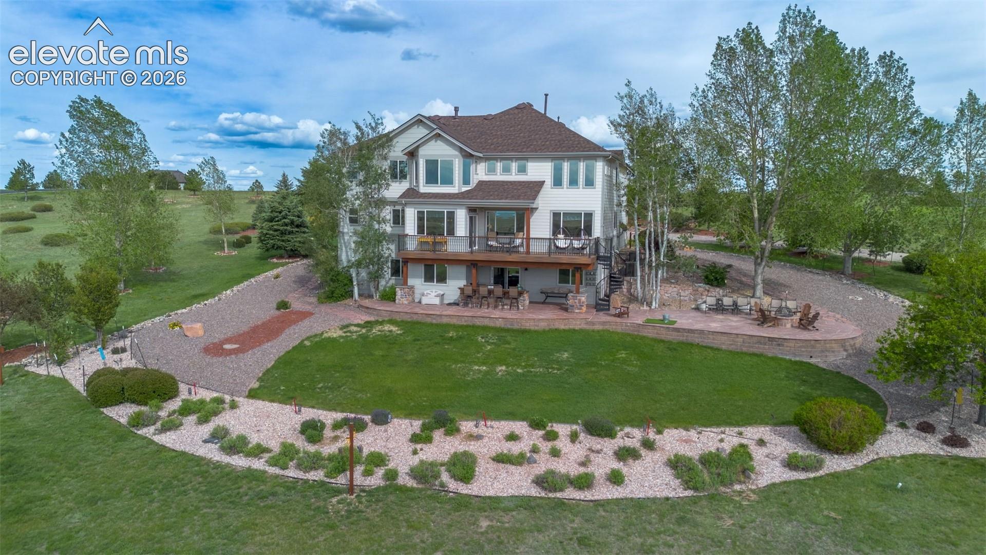BACK YARD AERIAL