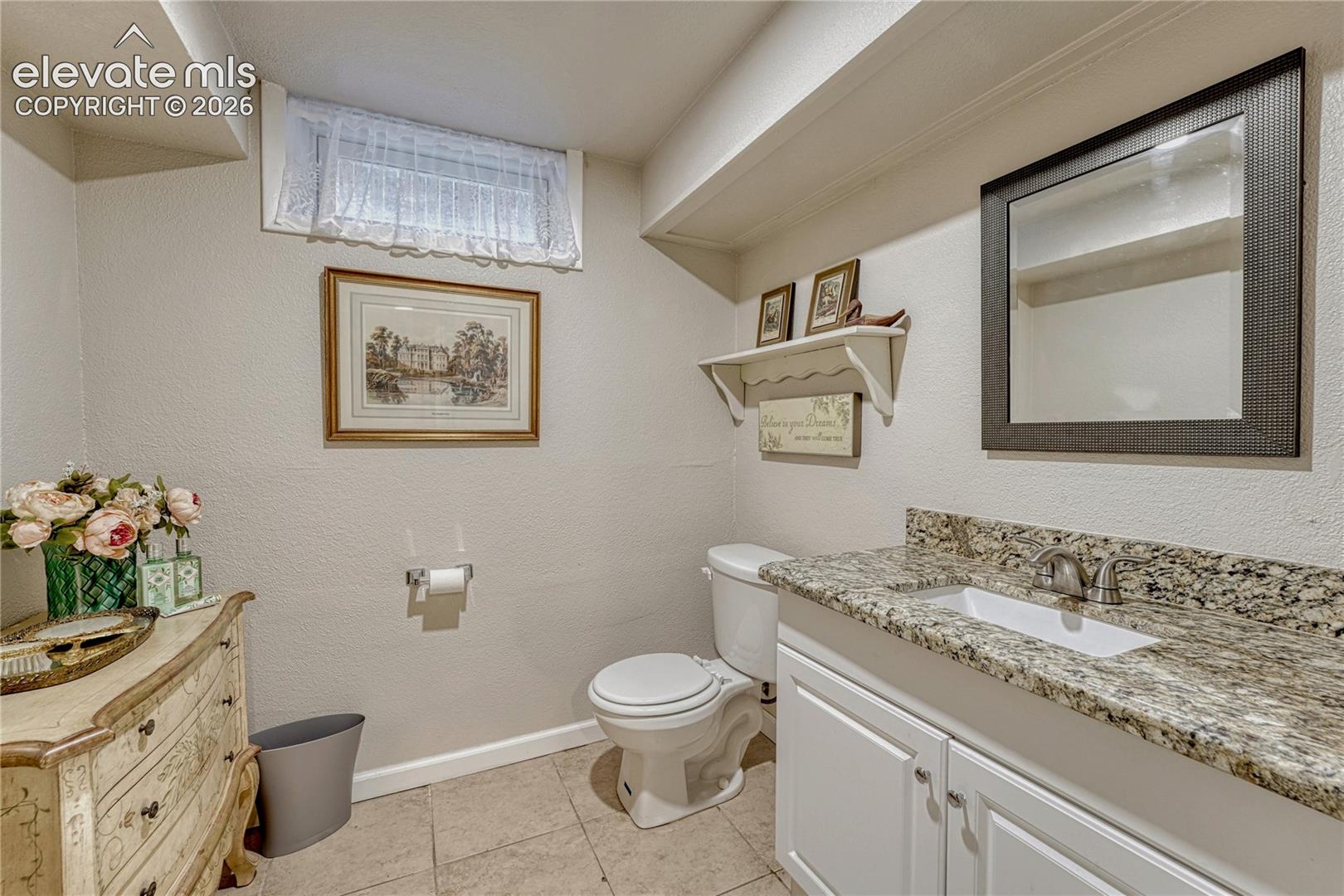 Basement bathroom