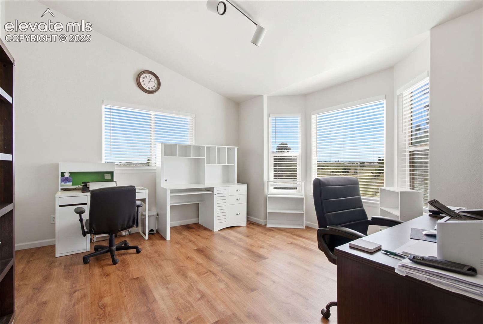 Bright, light-filled office space