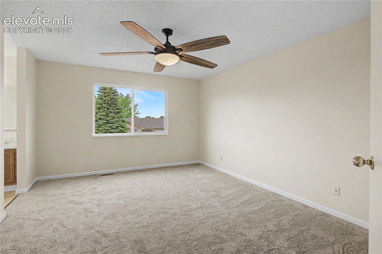 Master Bedroom with Fan