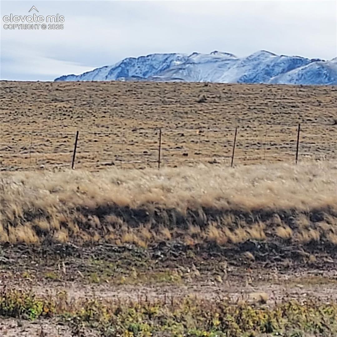 Pikes Peak from building site.