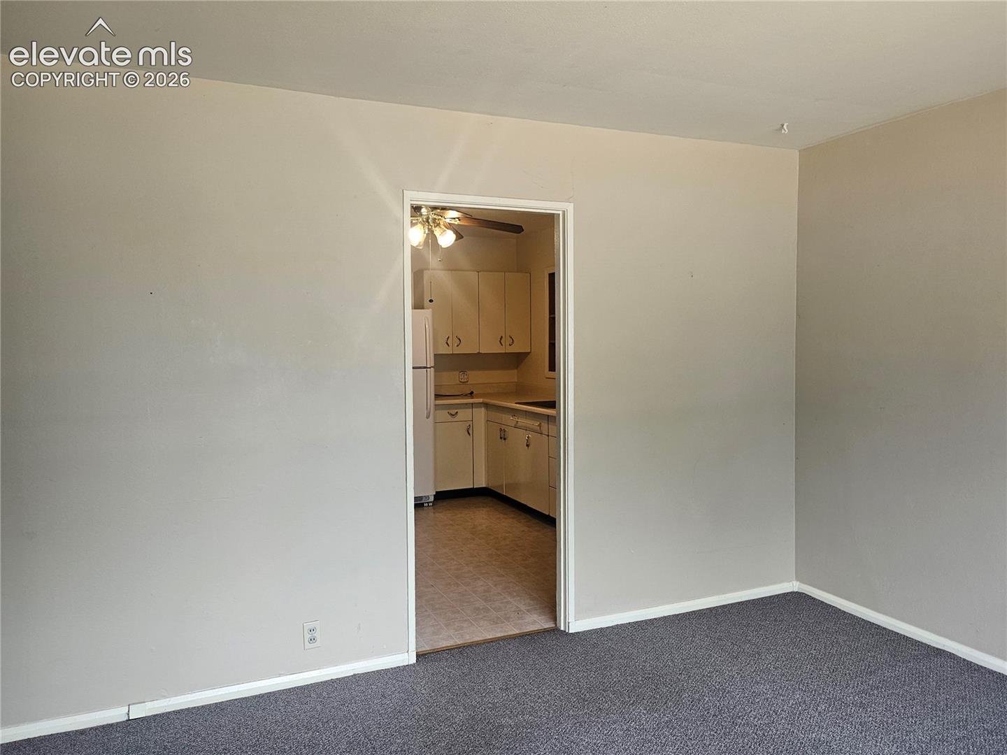 From L.R. toward the kitchen