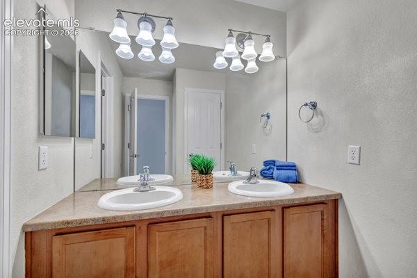 Shared Full Bath on Upper Level with Double Vanity and Separate Shower/Tub!