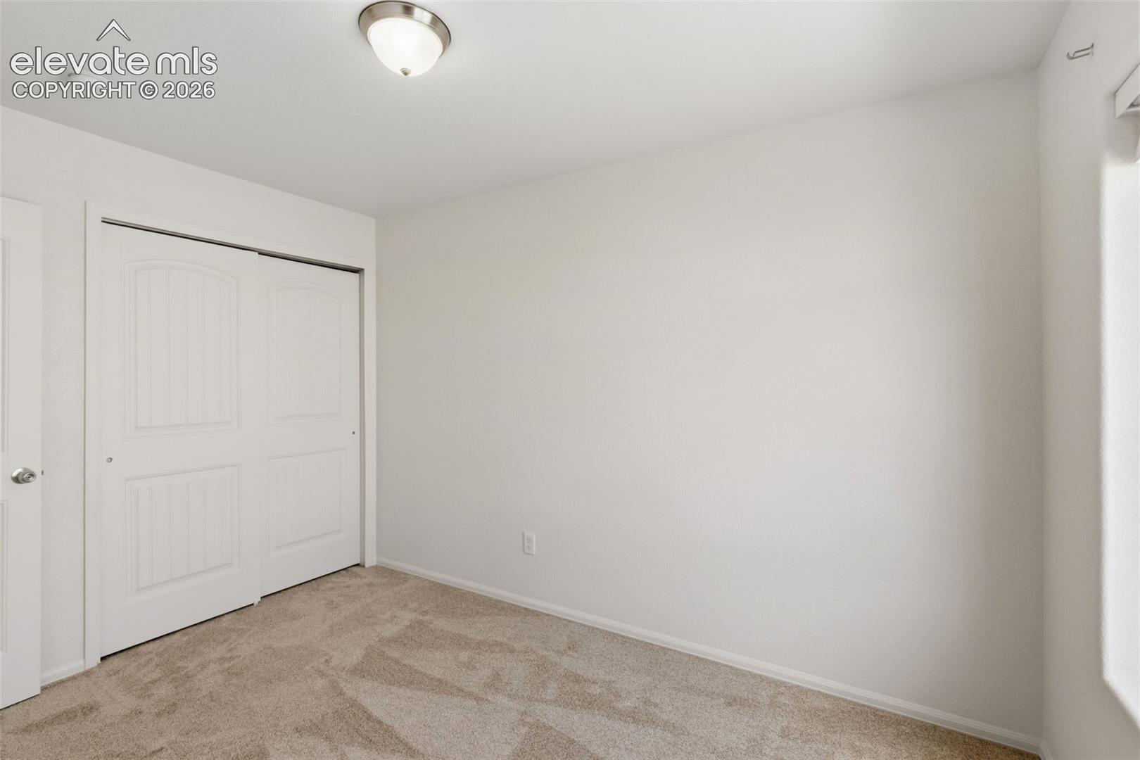 The third bedroom also includes great closet space and offers a blank slate to decorate exactly as you wish