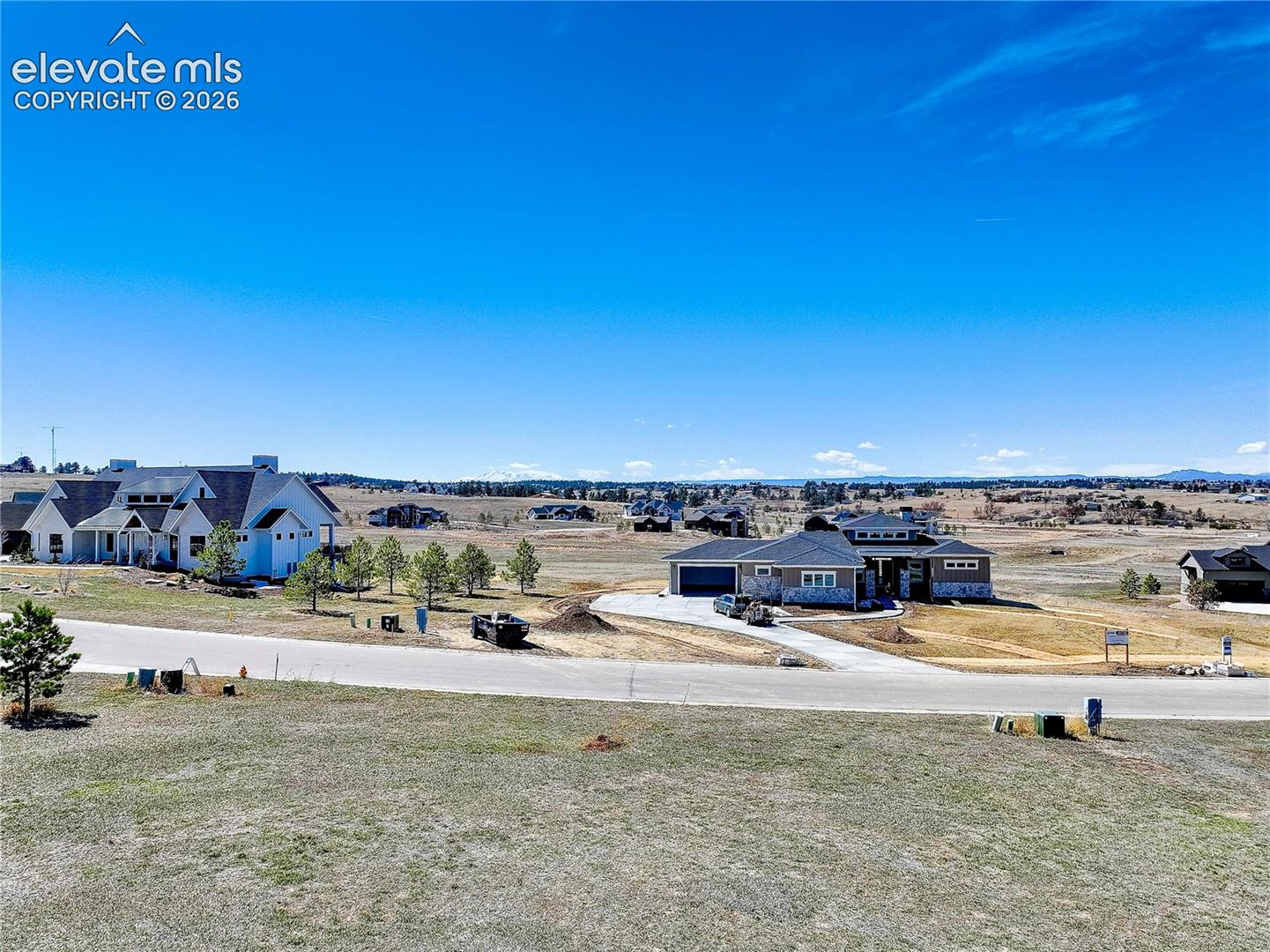 Stunning views from the middle of the lot.