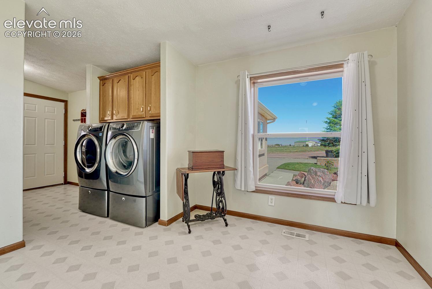 Laundry mudroom & entry to garage