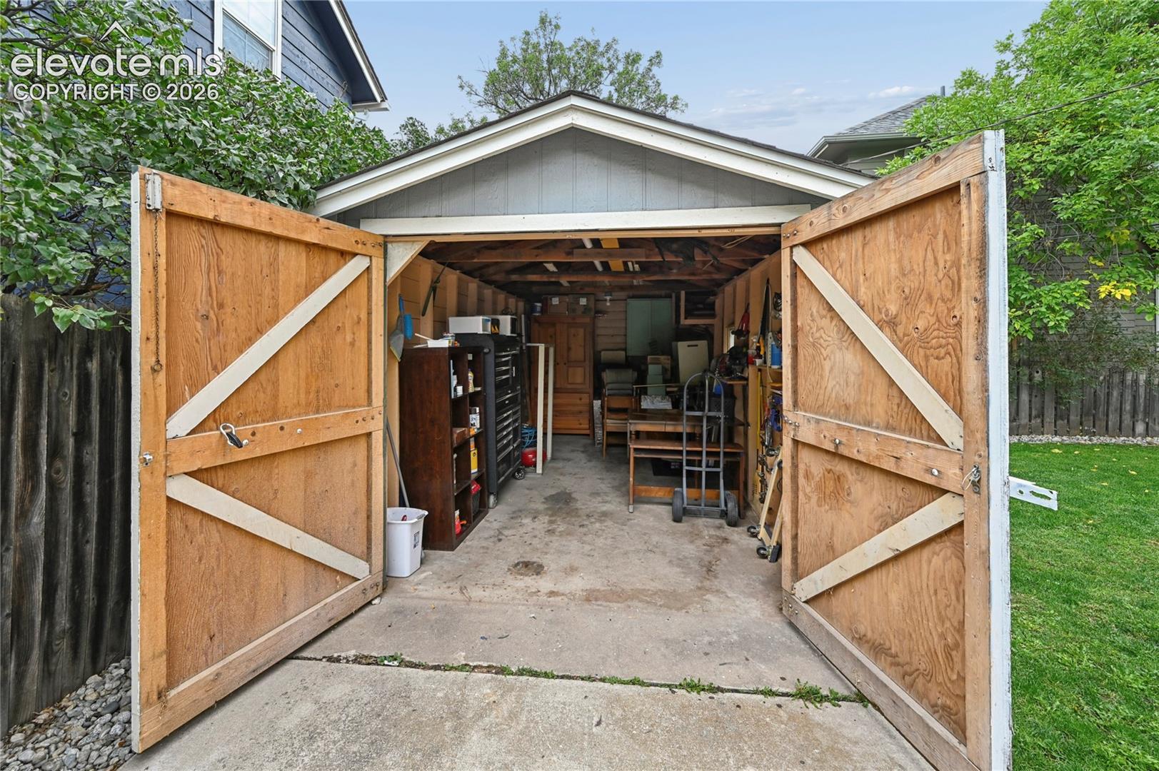 Inside the Garage