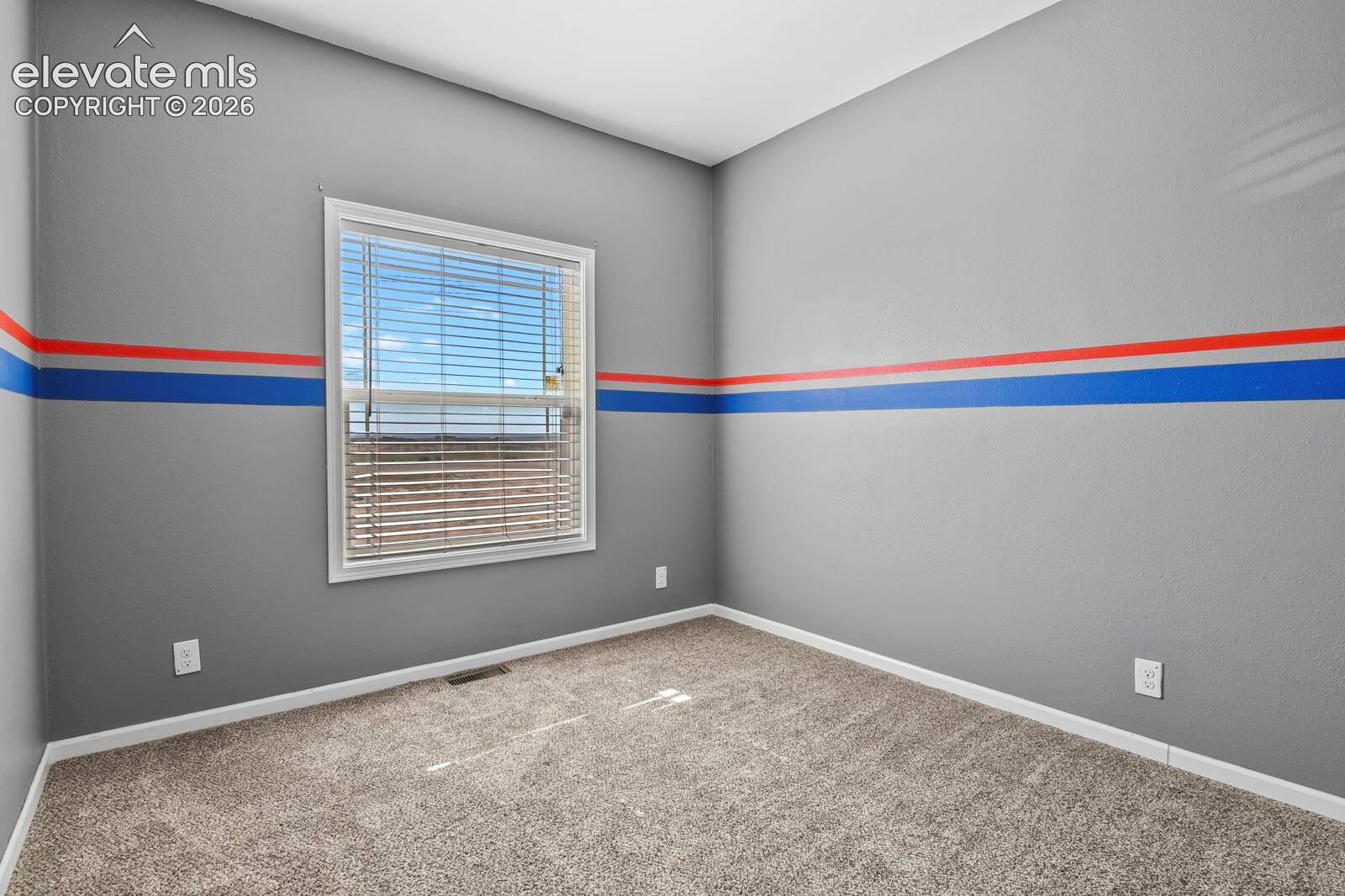 Bedroom #3: new carpet and paint