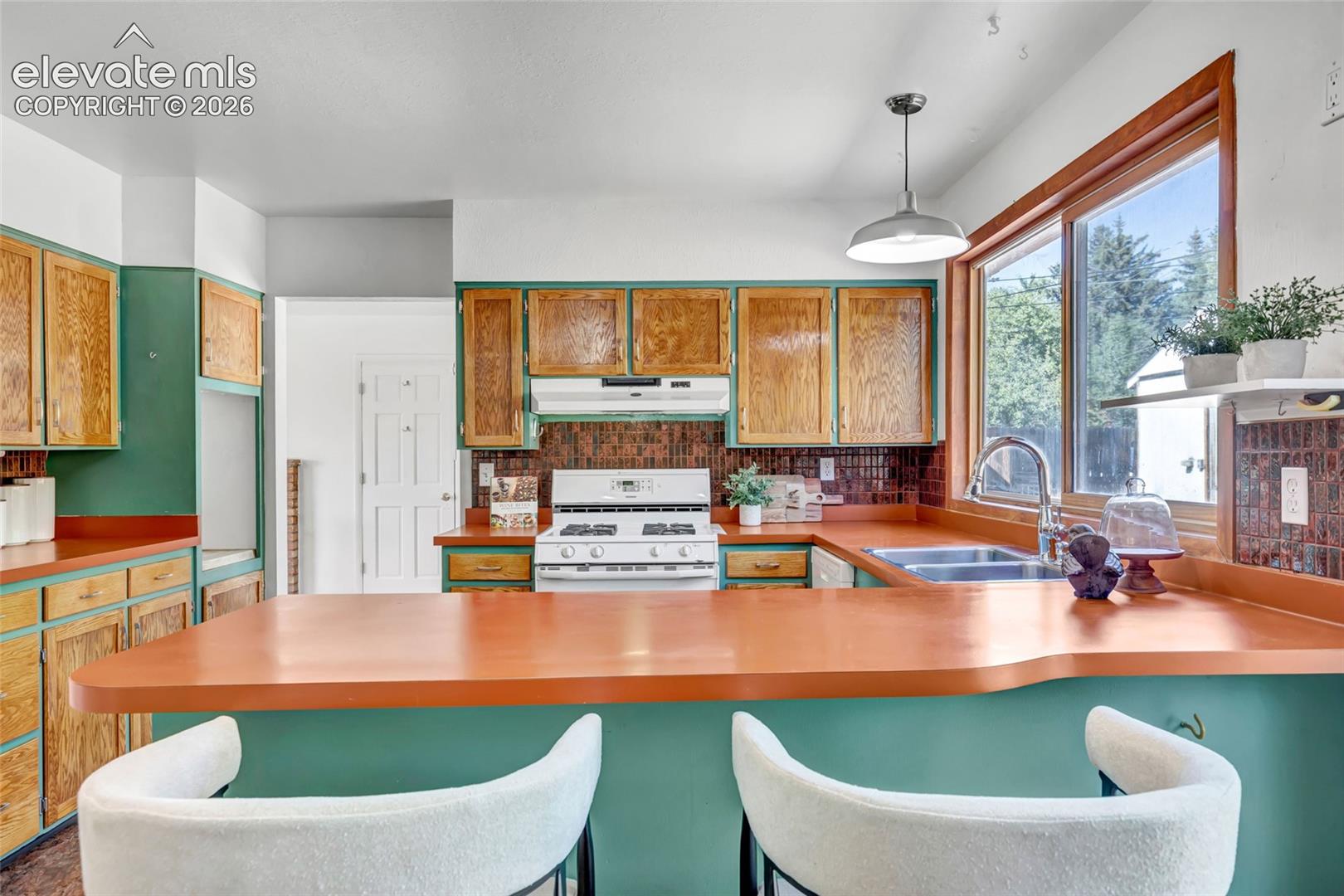 Vintage solid wood cabinets