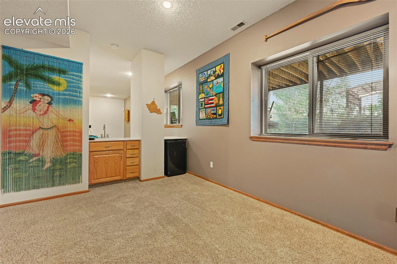 Basement wet bar