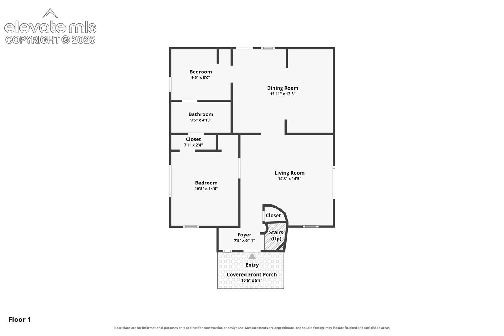Level 1 Floor plan 