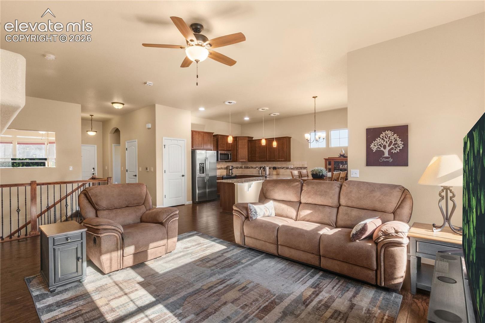 Coat closet, Pantry closet and Foyer area leads into open living area