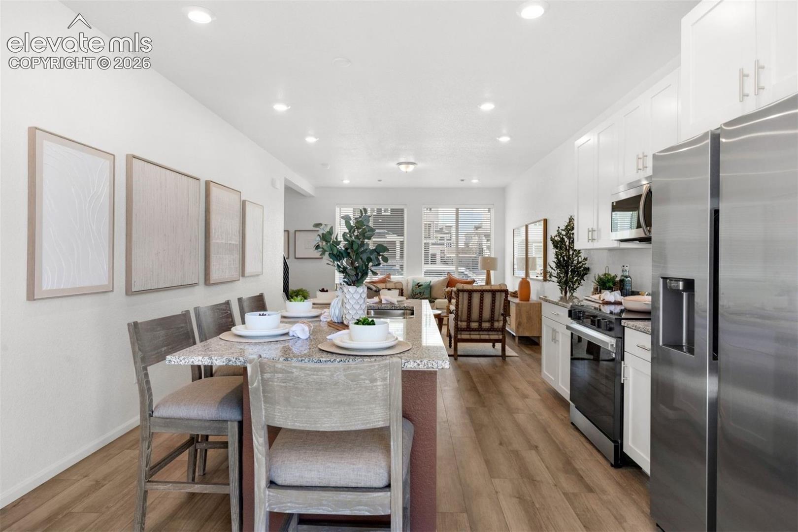 *photos of a model home*