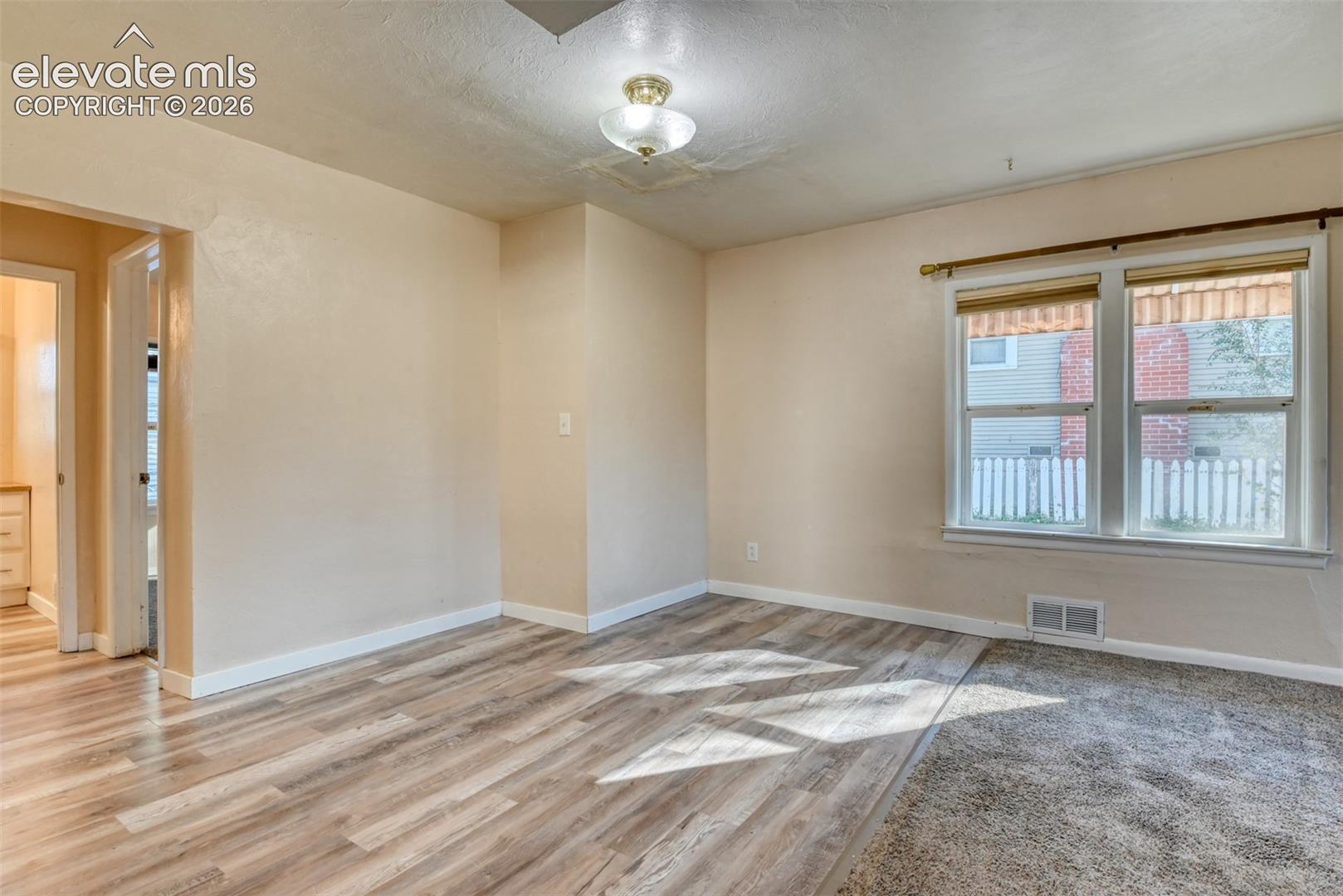 Main house dining room/living room combo