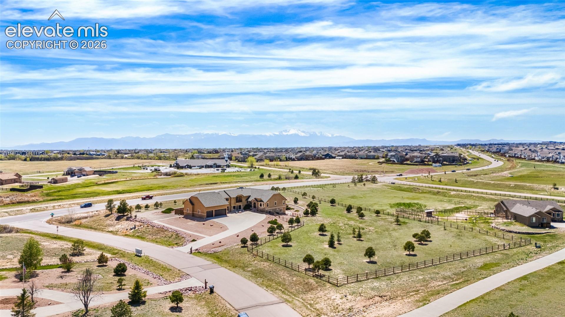 With Pikes Peak Views