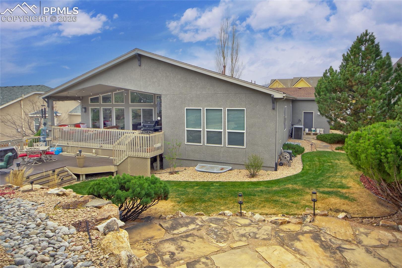 Another view of rear of home