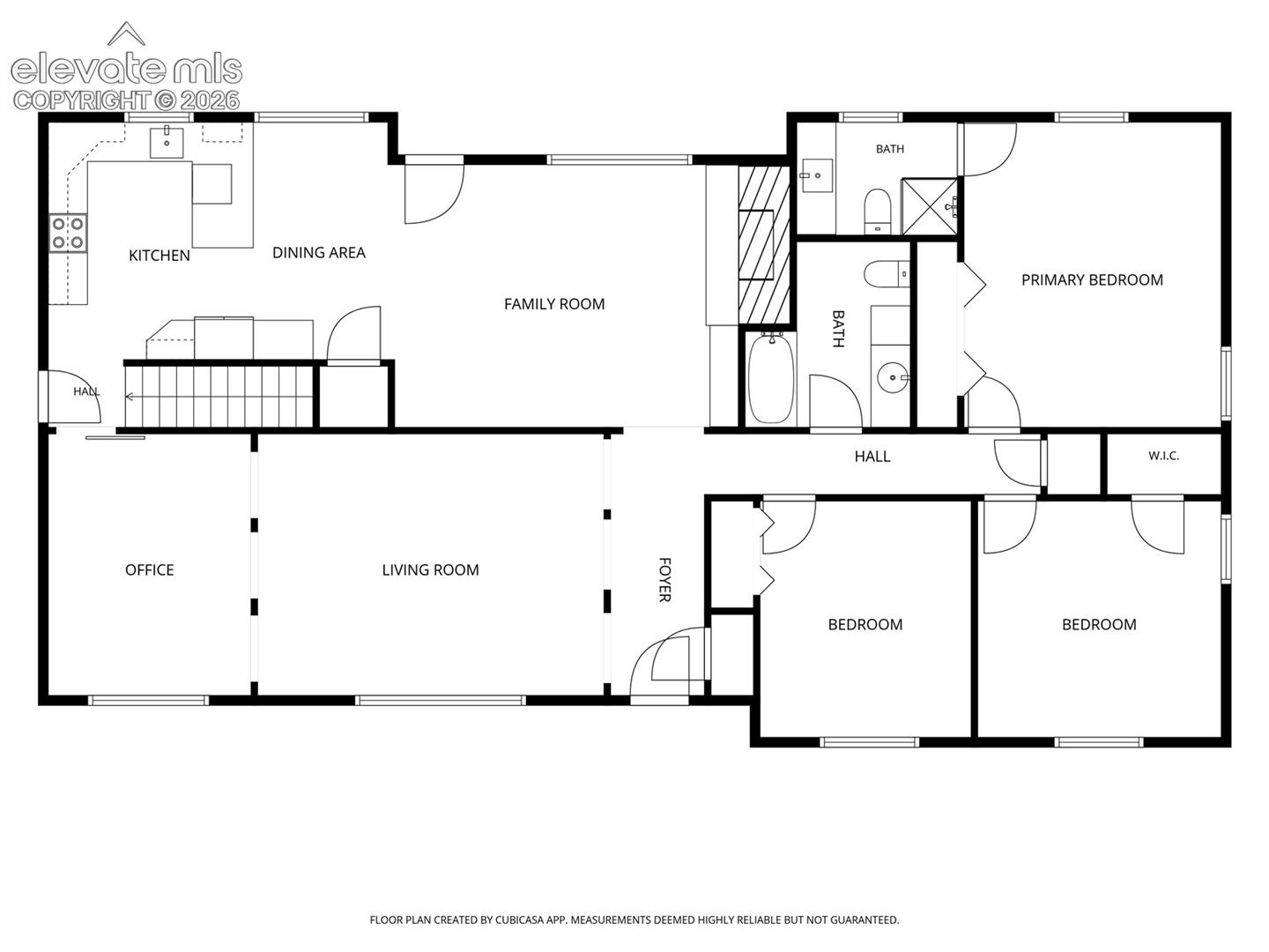 Main Level Floor Plan
