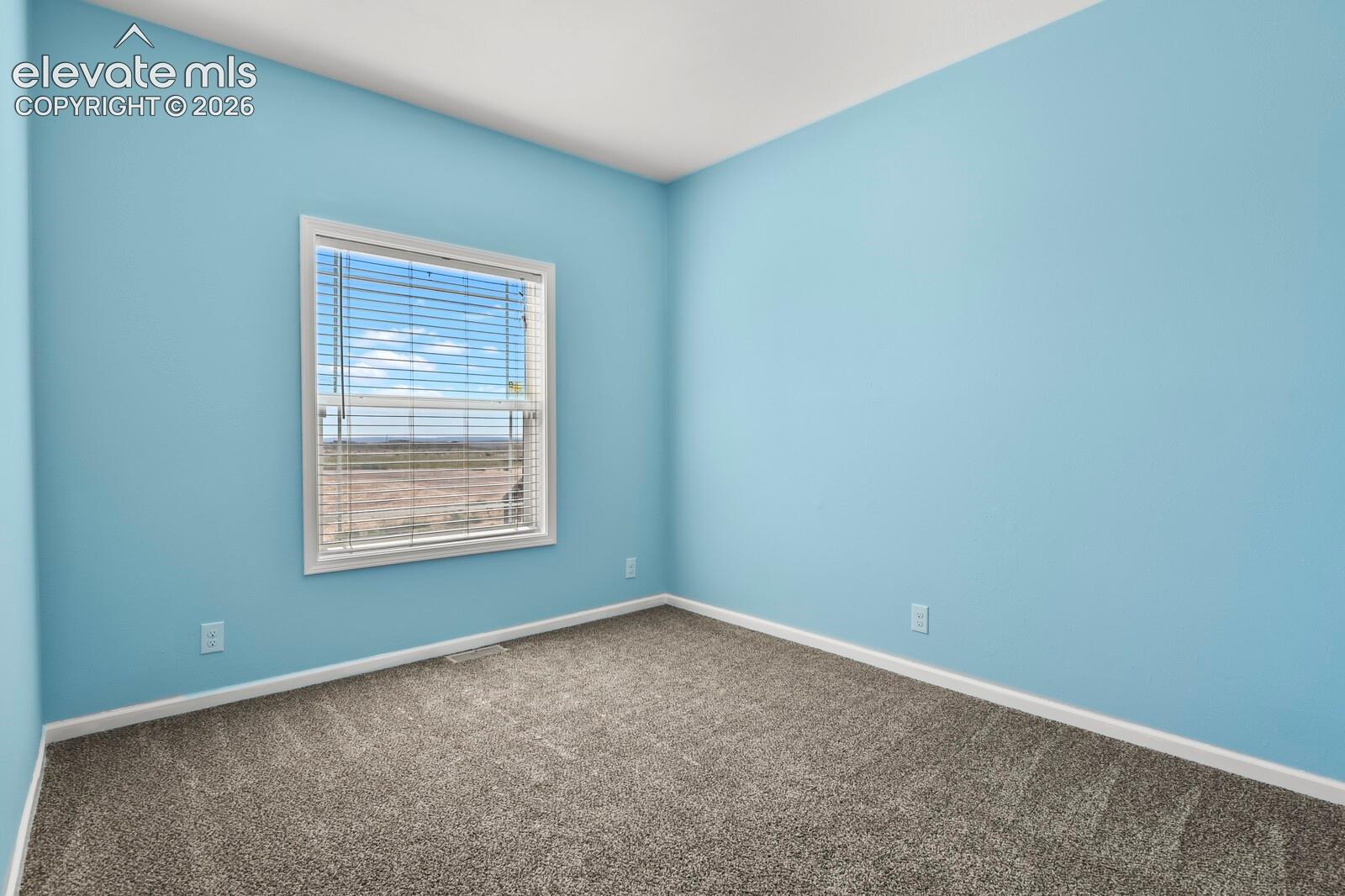 Bedroom #4: new carpet and paint 