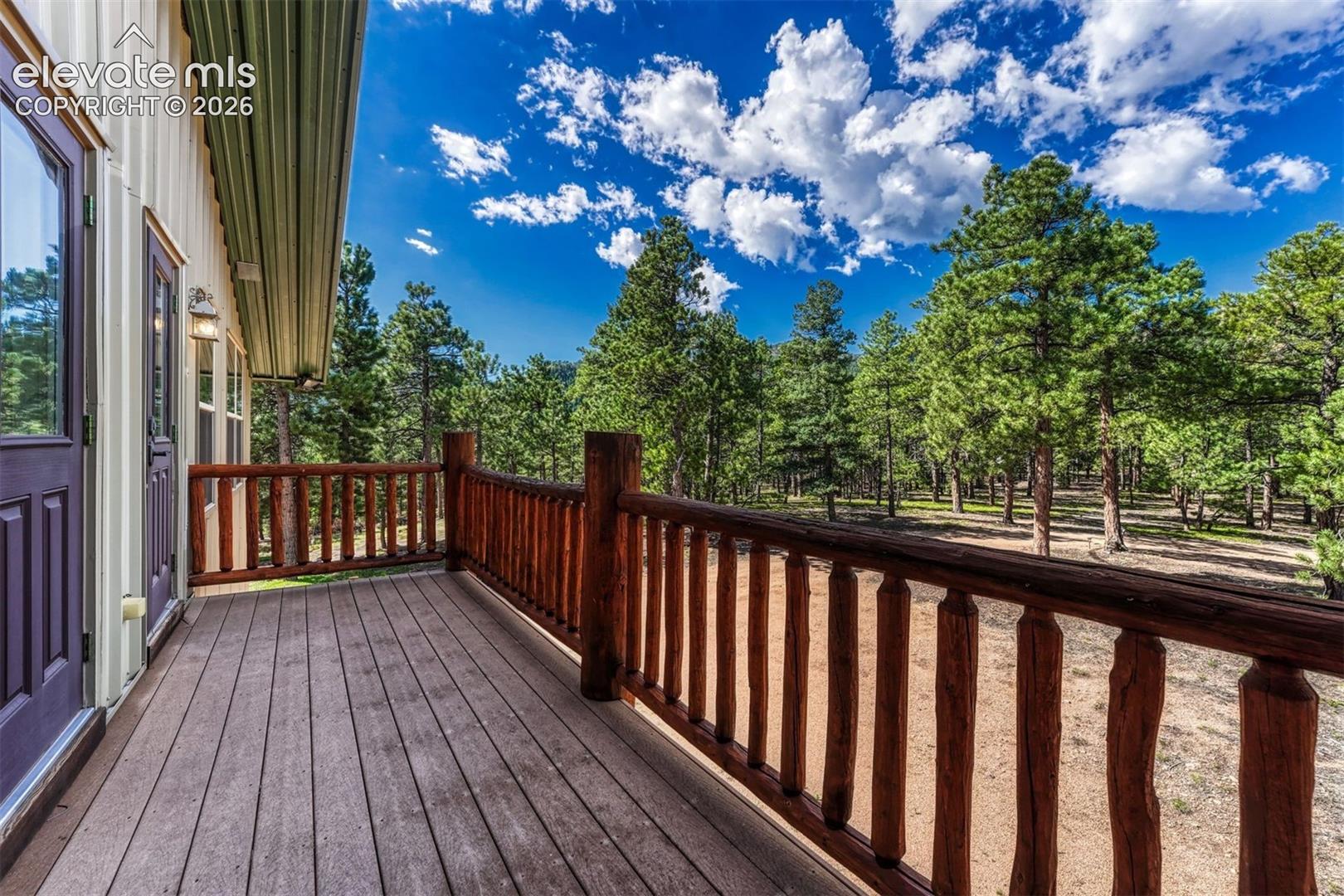 Views from upper level outdoor area
