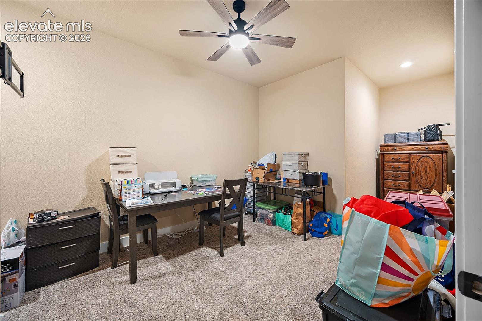 Craft room, office or gym!
