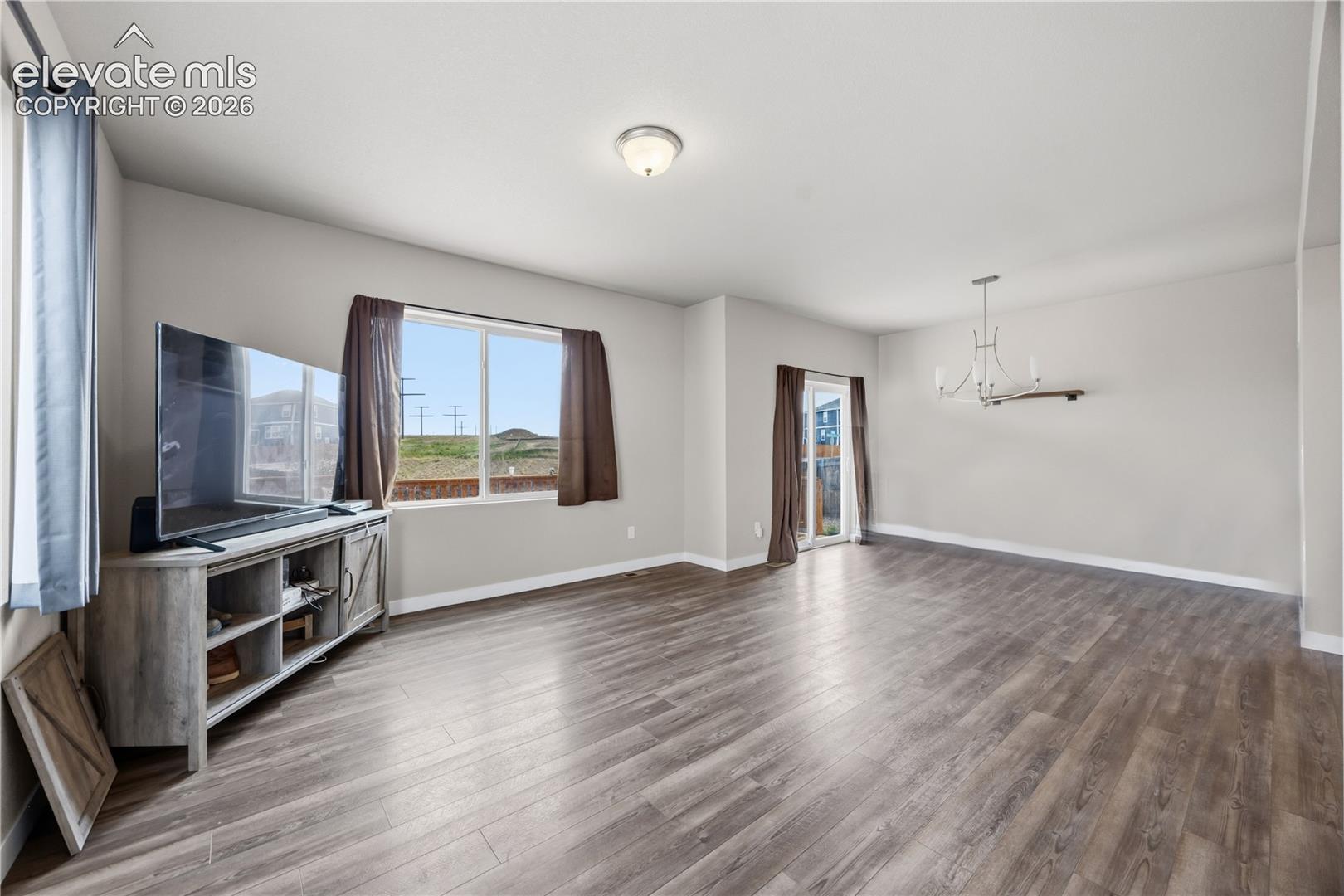 Beautiful luxury vinyl plank floors throughout the main level.