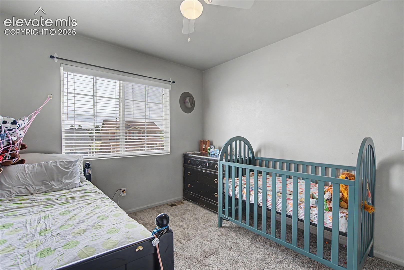 Bright Upstairs Secondary Bedroom
