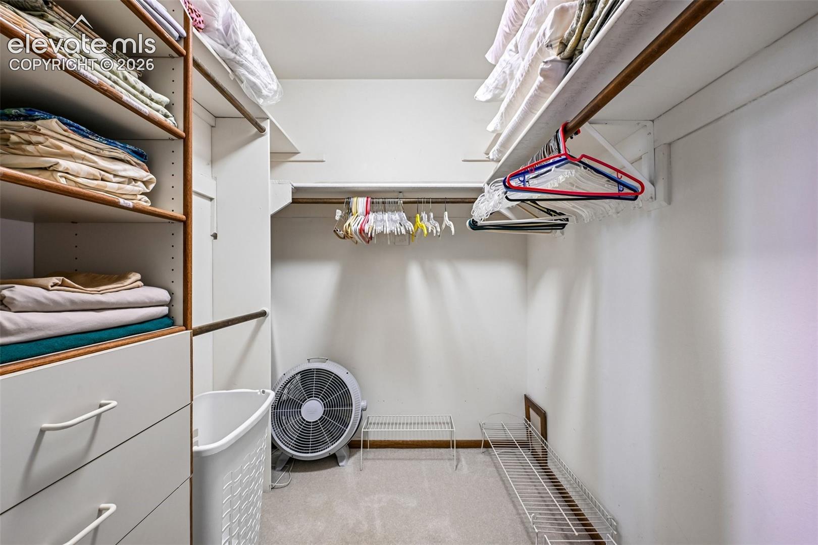 Incredible walk in closet