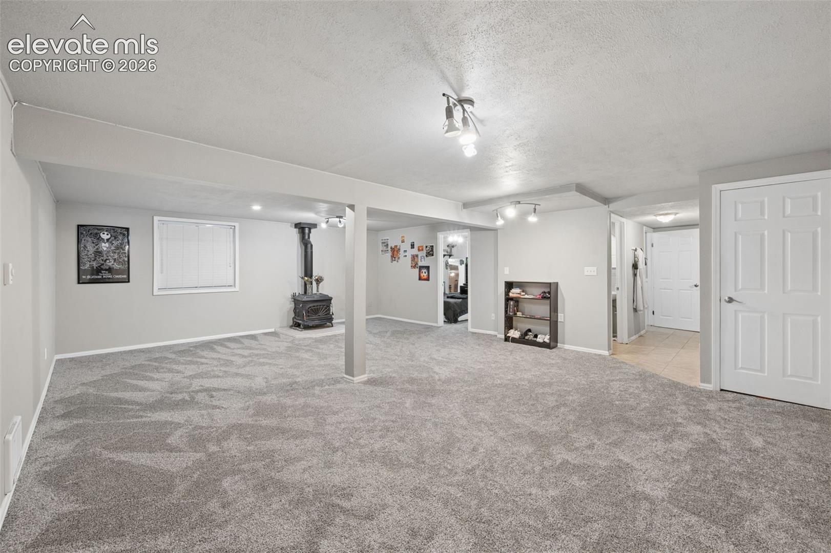 Basement living room