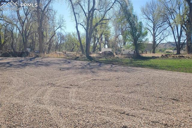 View to eastern property boundary.