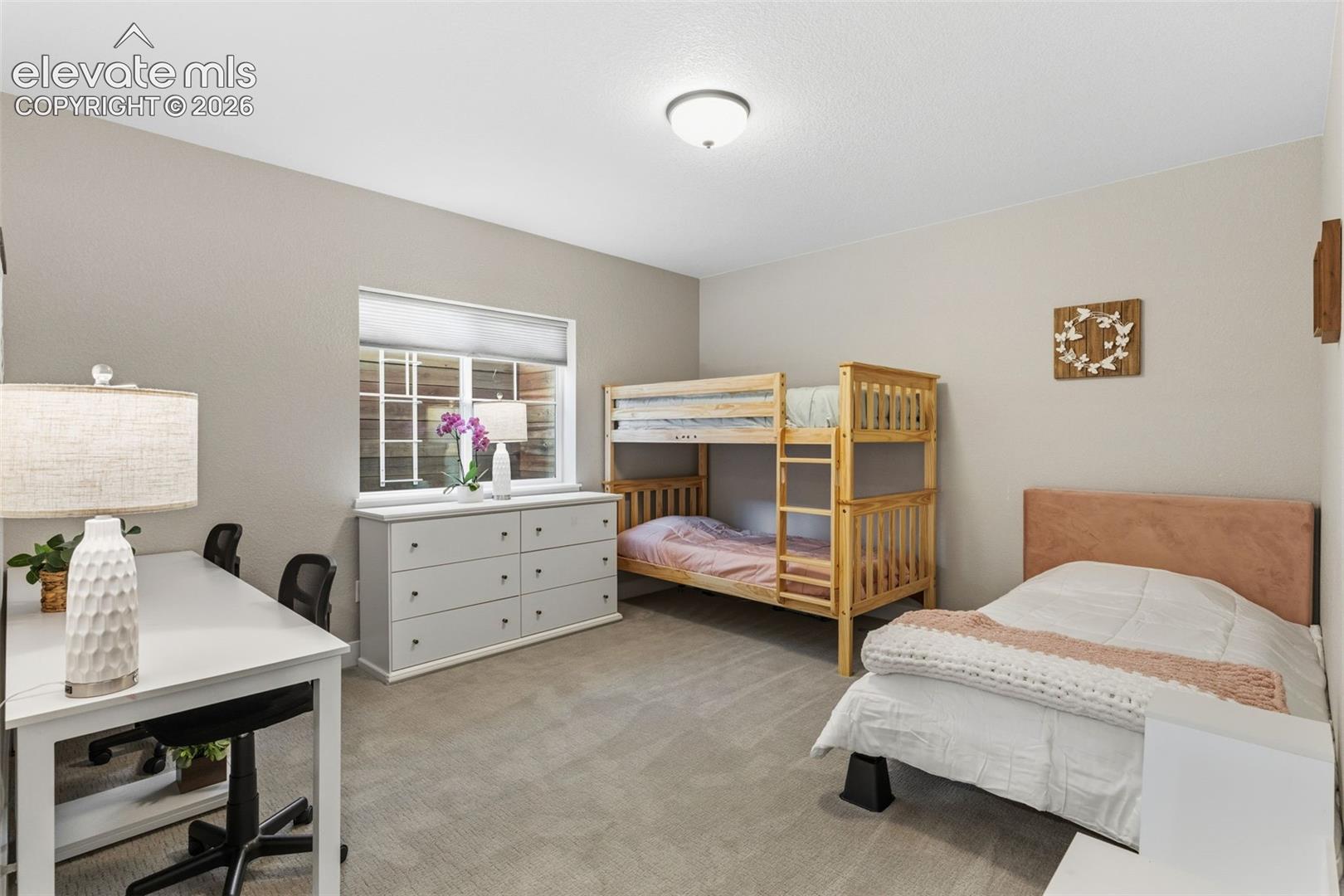 Bedroom 3 with walk-in closet