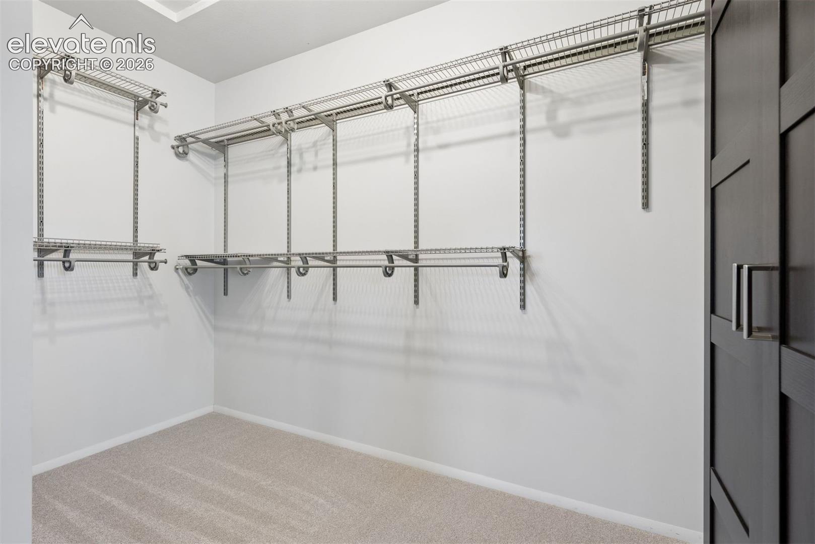 Custom Closet organization with an aromoir
