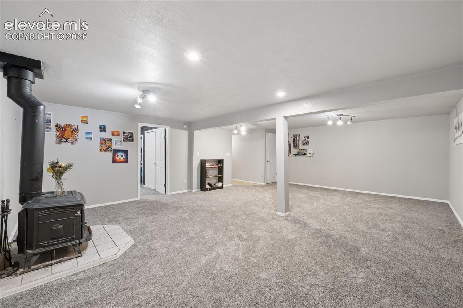 Basement living room