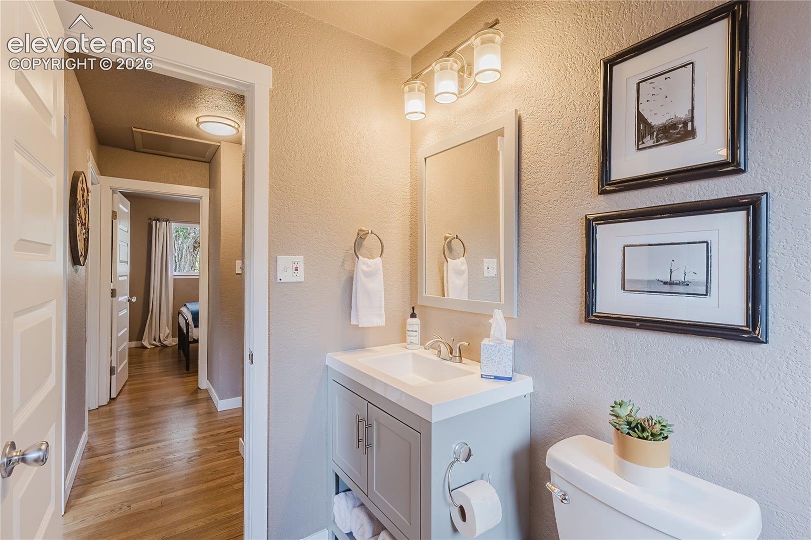 Main level bathroom